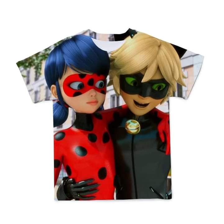 Miraculous lady bug tshirt 