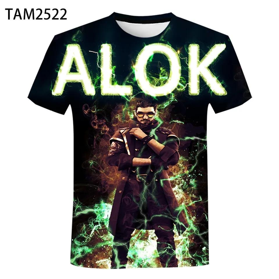 Free Fire Dj Alok tshirt