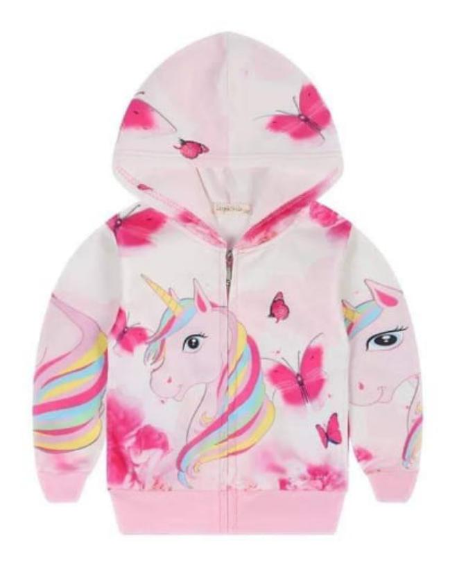 Unicorn World Zipper Hoodie