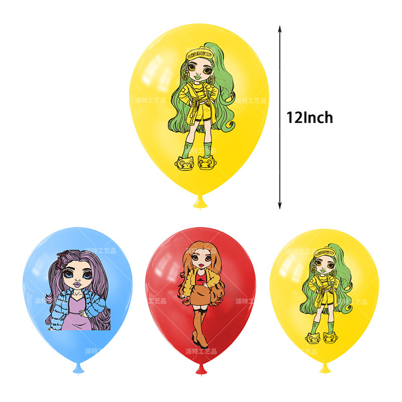 Rainbow High Doll Party Decorations