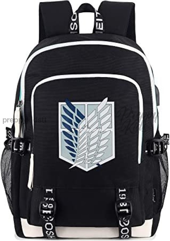 Attack On Titan Bookbag (Black) Backpack