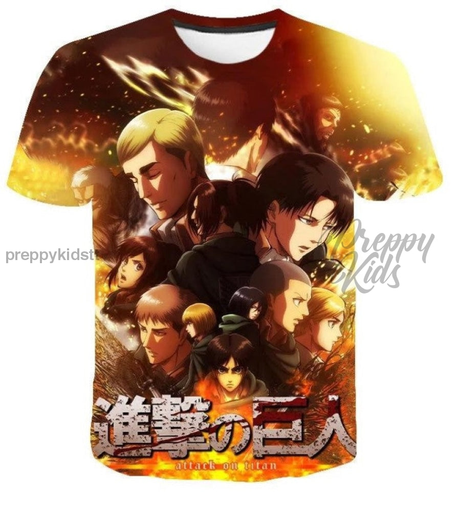 Attack On Titans Tshirt (Survey Corps Team 