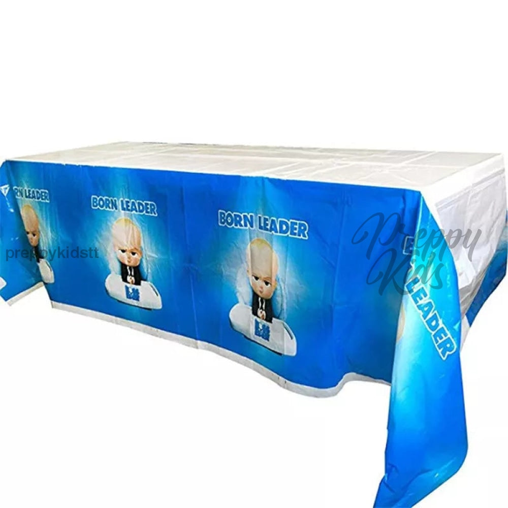 Baby Boss Tablecloth Party Decorations