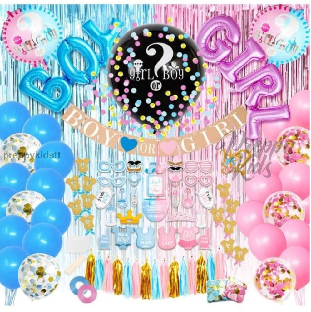 Gender Reveal Party Decoration Package Decorations