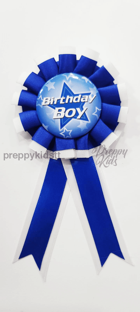 Birthday Boy Badge Party Decorations