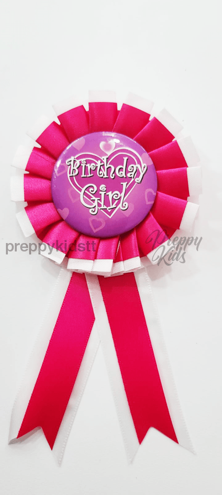 Birthday Girl Badge Party Decorations