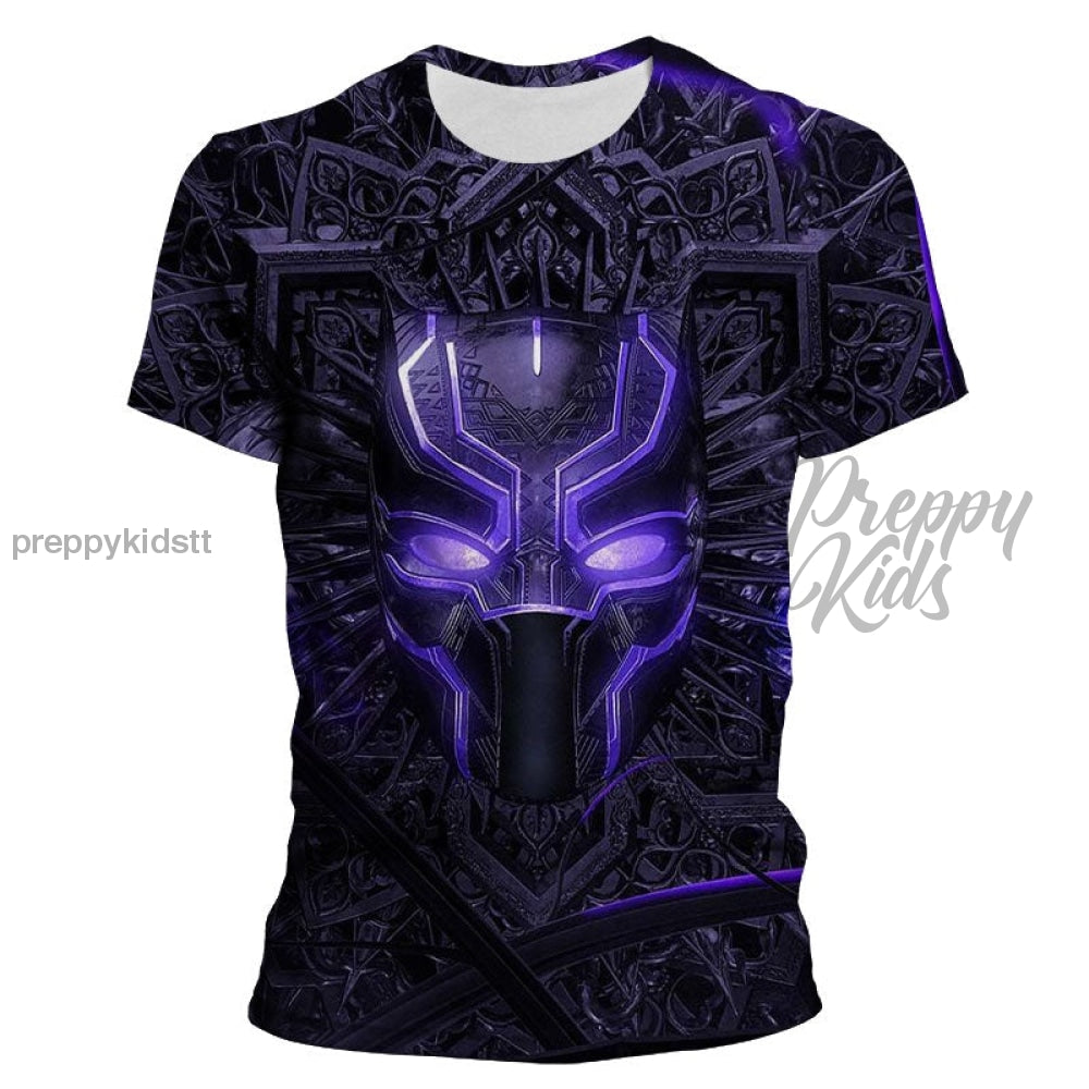Black Panther Tshirt (Purple Eyes) 3D Hoodies