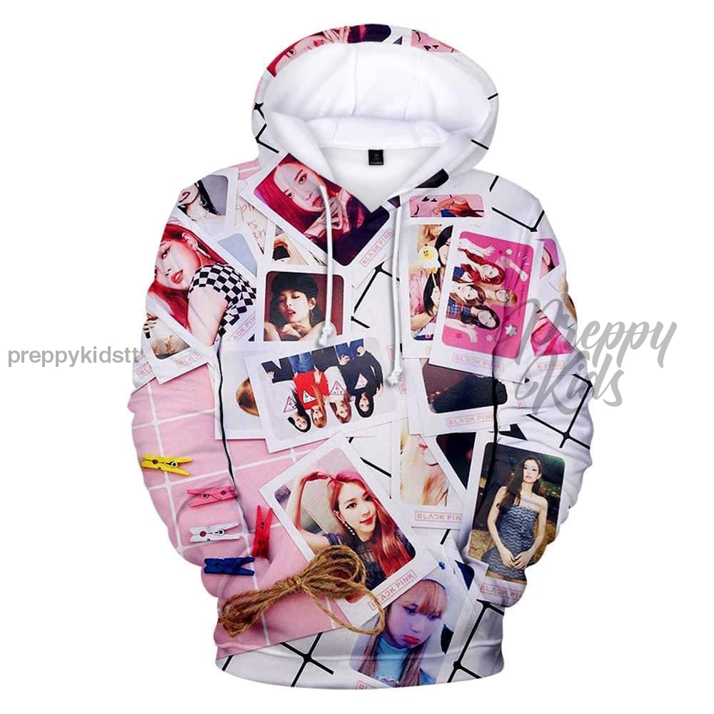 Blackpink 3D Hoodie (Picture Pink) Hoodies