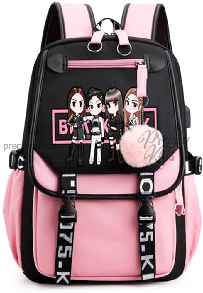 Blackpink Bookbag (2Nd Edition Pink Ocean) Backpack