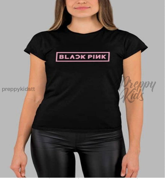 Blackpink Tshirt Logo (Black) Tshirts