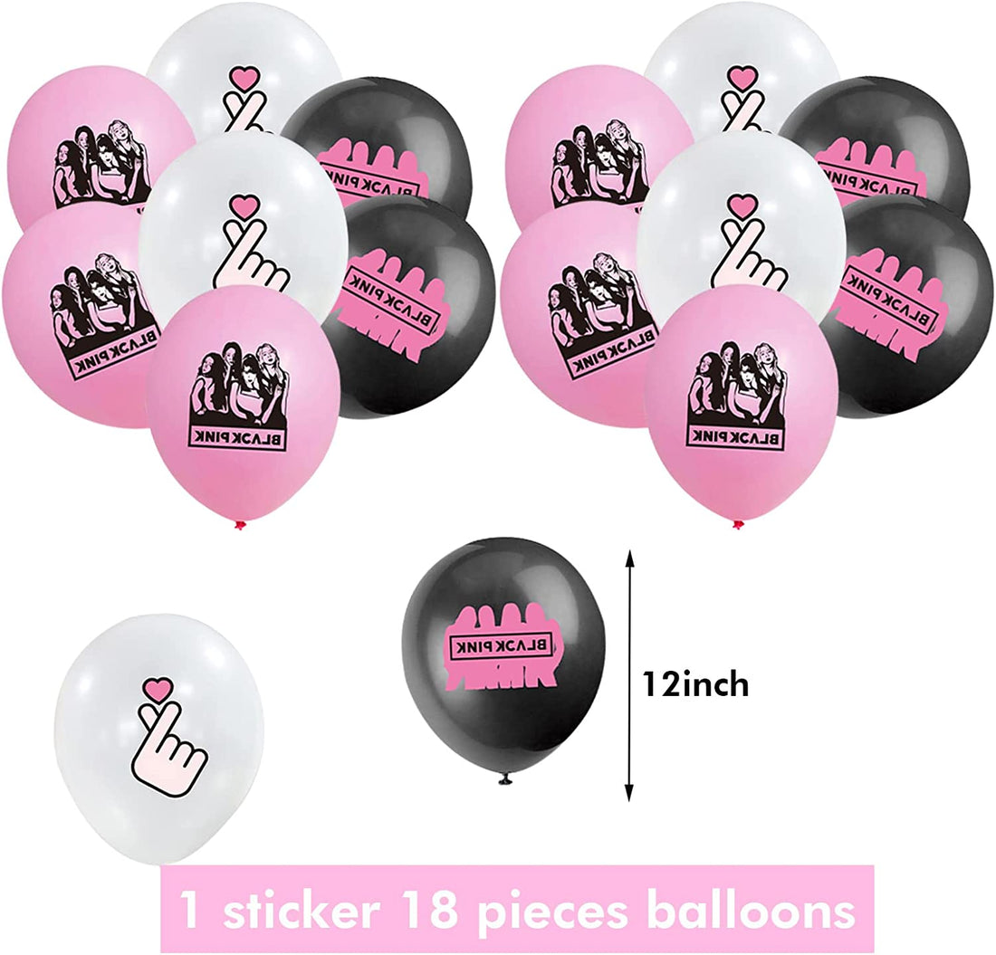 Blackpink party decoration package (44 Pcs)