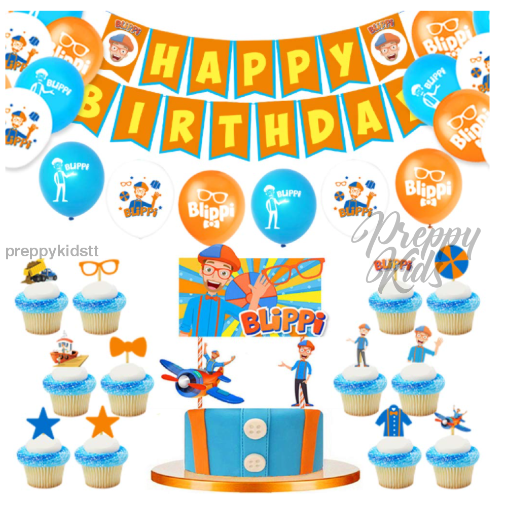 Blippi Party Decorations Package