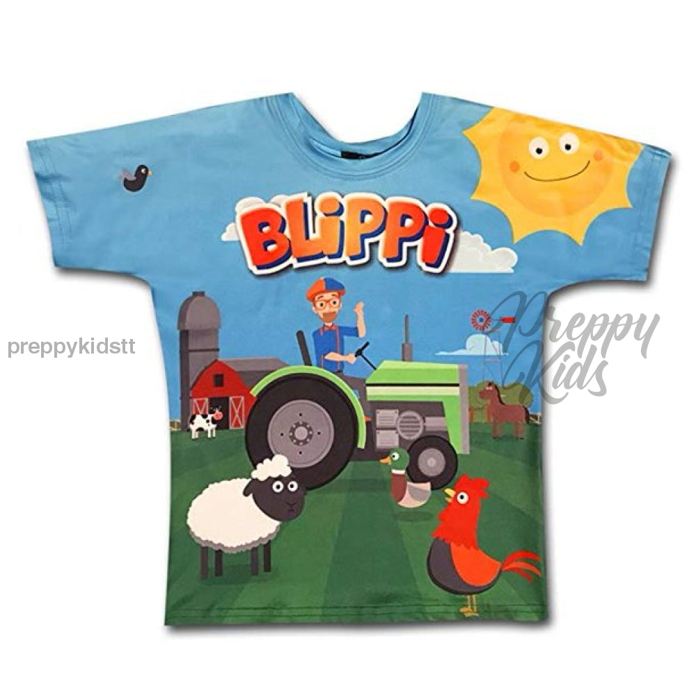 Blippi Tshirt #1 (Blue 3D Hoodies