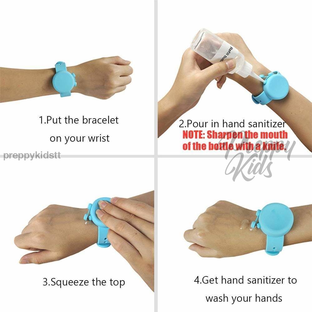 Blue Wristband Hand Sanitiser Bracelet Bts