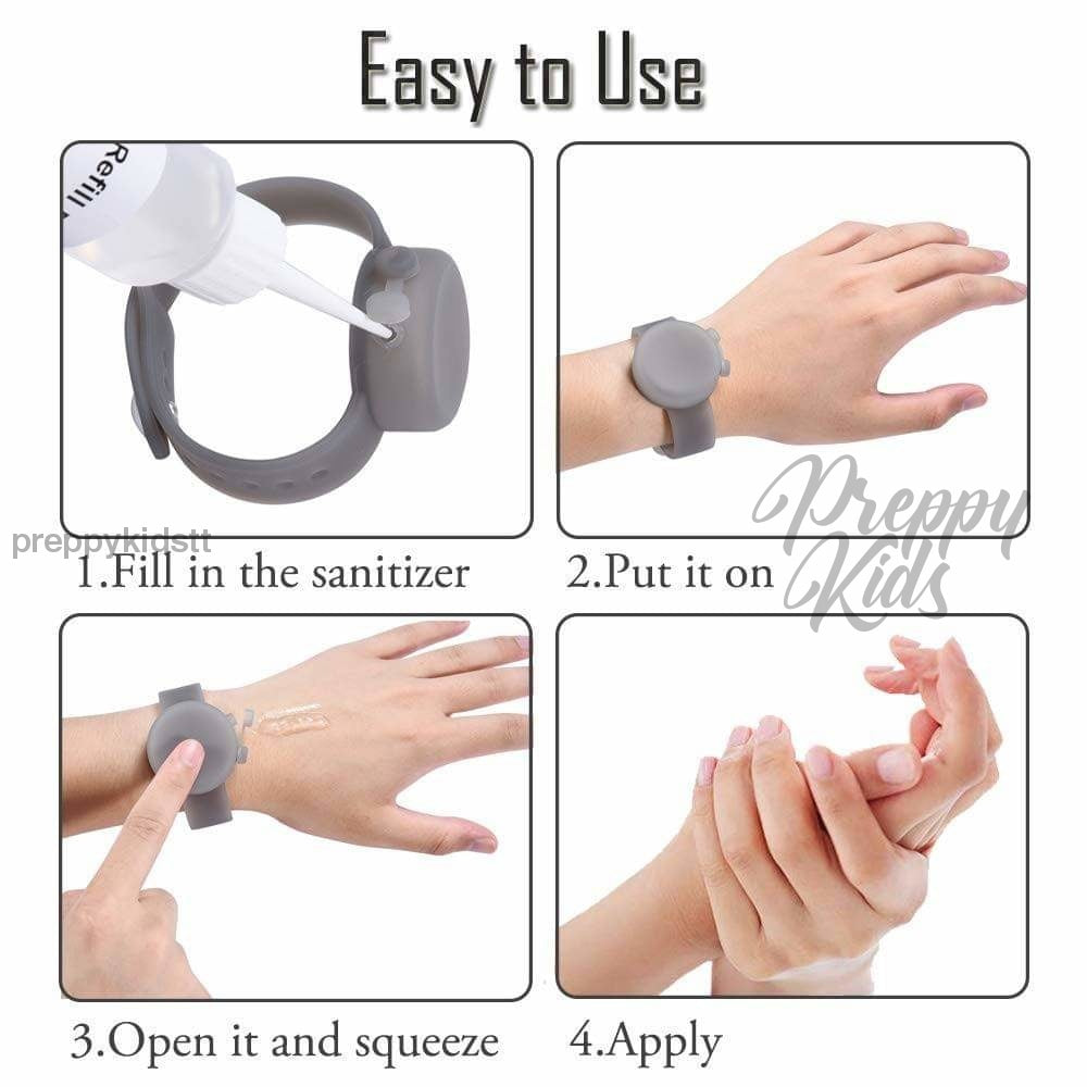 Purple Wristband Hand Sanitiser Bracelet Bts