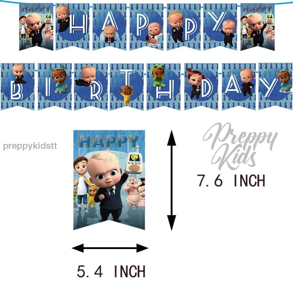 Boss Baby Decoration Package Party Decorations