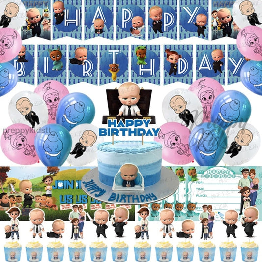 Boss Baby Decoration Package Party Decorations