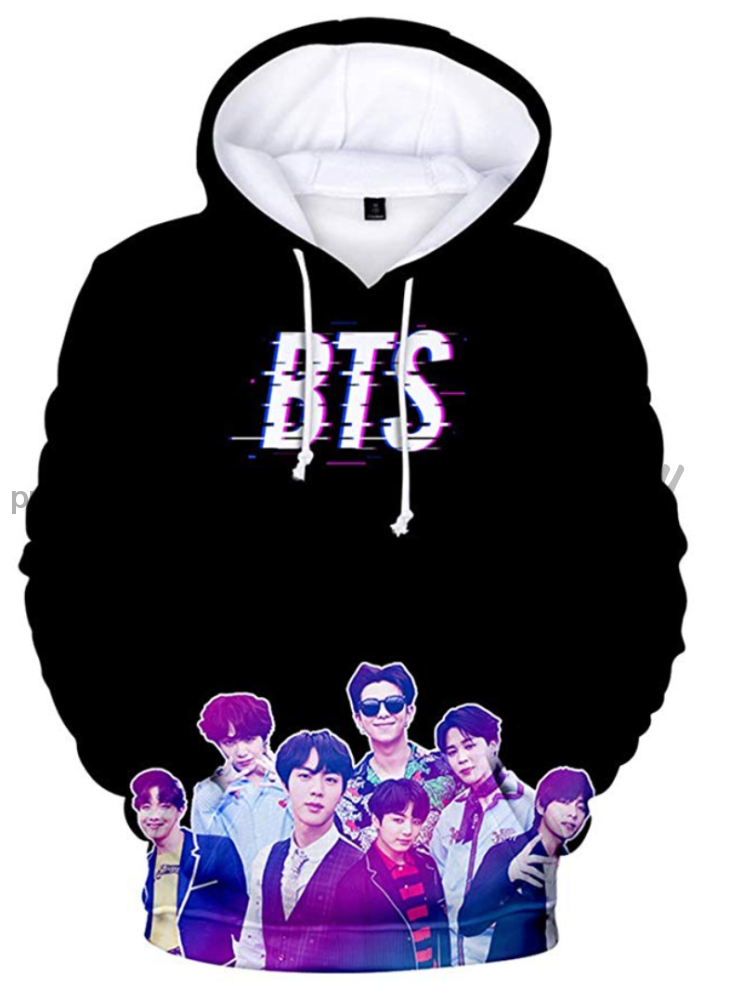 Bts Band 3D Hoodie (Ultra) Hoodies