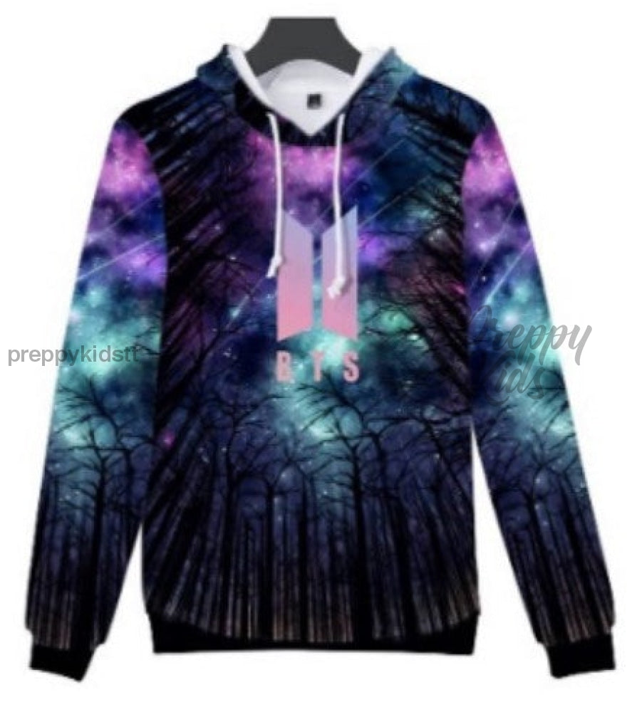 Bts Band Galaxy Hoodie 3D Hoodies