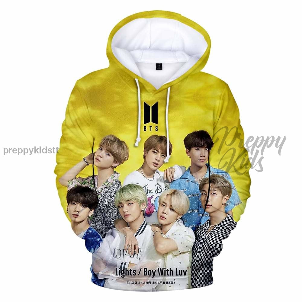 Bts Band 3D Hoodie 