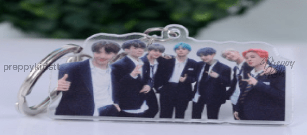 Bts Double-Sided Acrylic Keychain