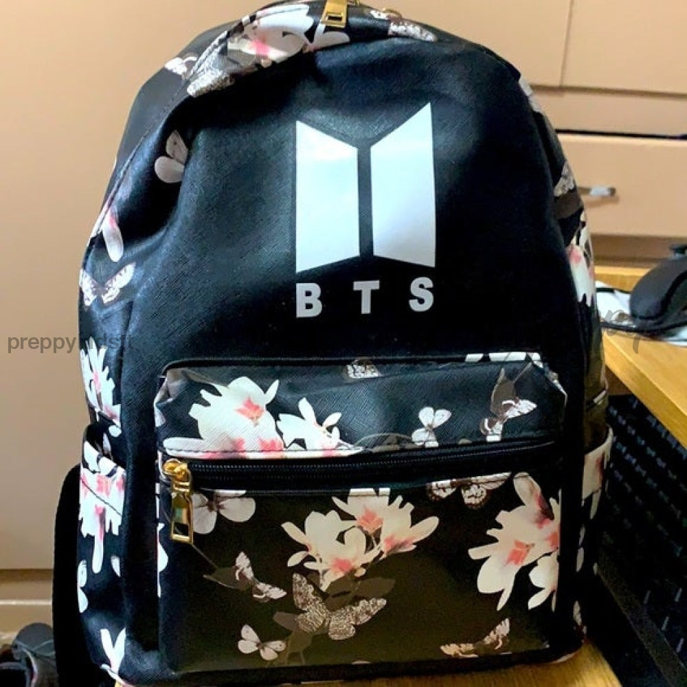 Bts Floral Backpack