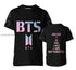 Bts Kpop Tshirt(Names) 3D Hoodies