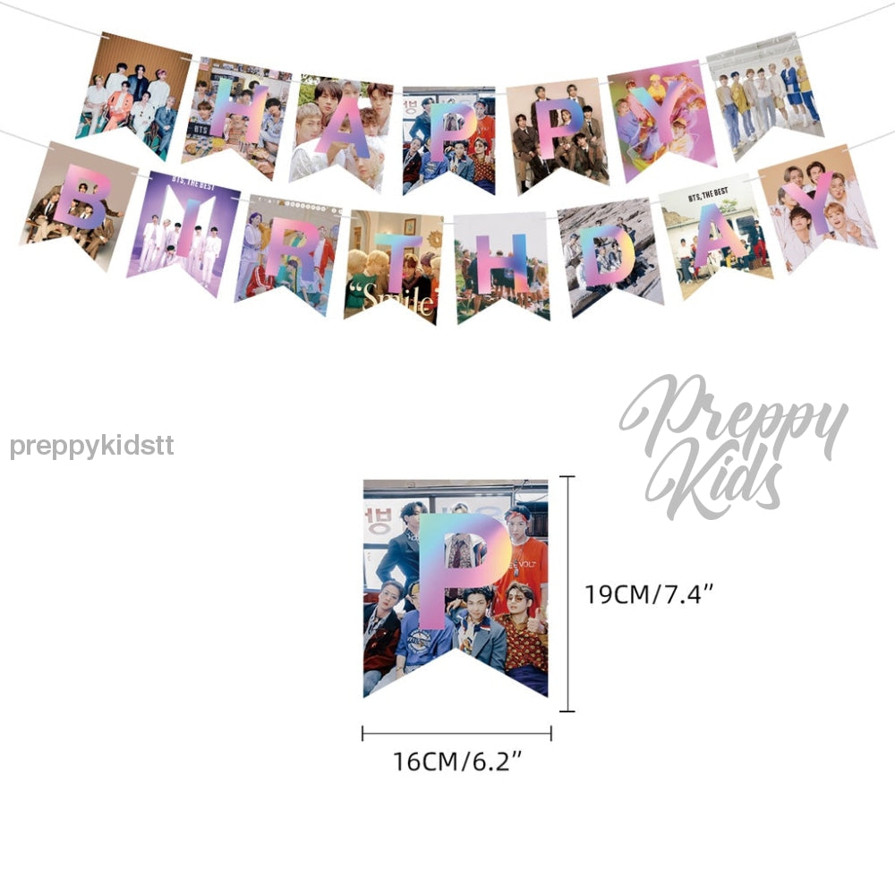 Bts Party Decorations 