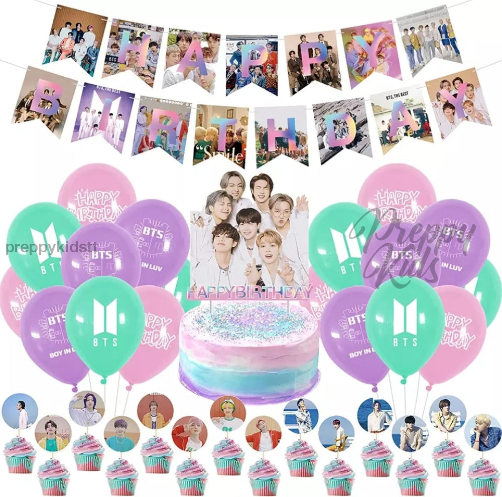 Bts Party Decorations 