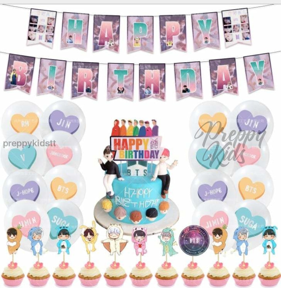 Bts Party Decorations (44 Pcs)