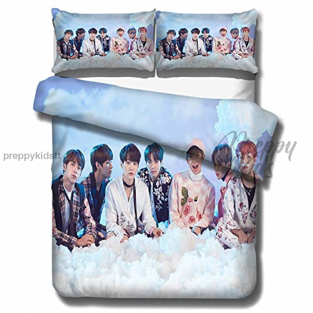 Bts Pyjamas 3Pc Comforter Set Bed Sets