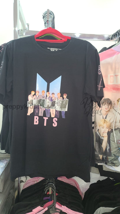 Bts Kpop Tshirt(Black) 3D Hoodies