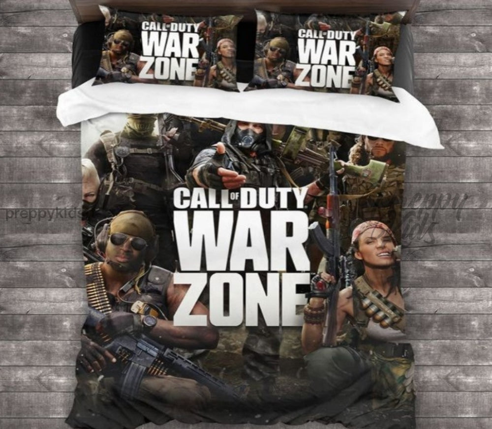 Call Of Duty Bed War Zone 3Pc Comforter Set Bed Sets