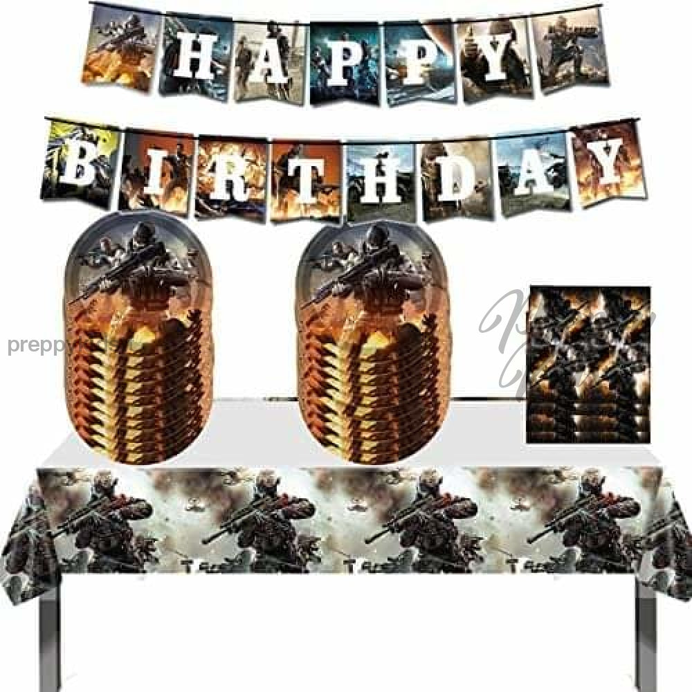 Call Of Duty Ultimate Party Decoration Package Decorations