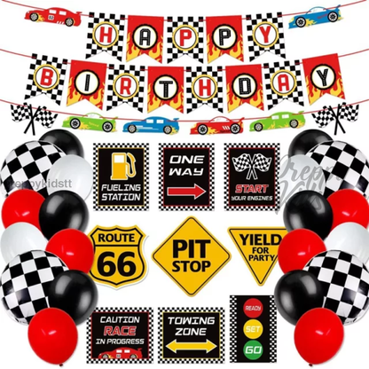 Car Racing Party Decorations