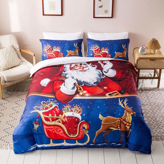 Christmas Comforter Set #2 Santa Bed Sets