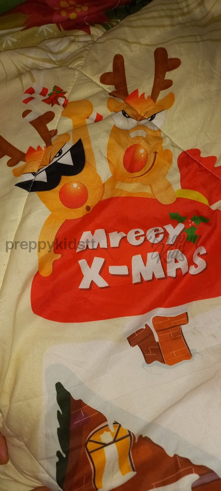 Christmas Comforter Set #5 (Humor Mrerry Xmas) Bed Sets