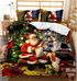 Christmas Comforter Set (Santa By The Tree) Bed Sets