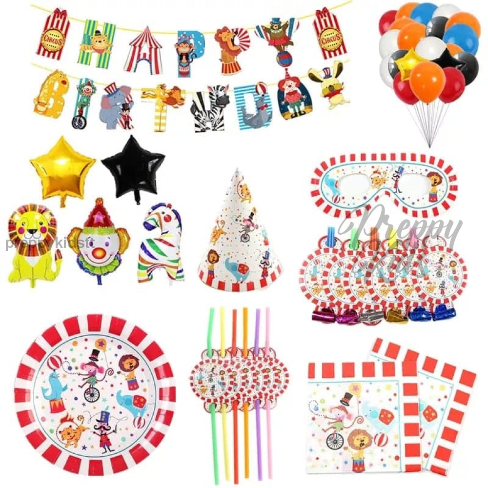 Circus Party Decorations Package