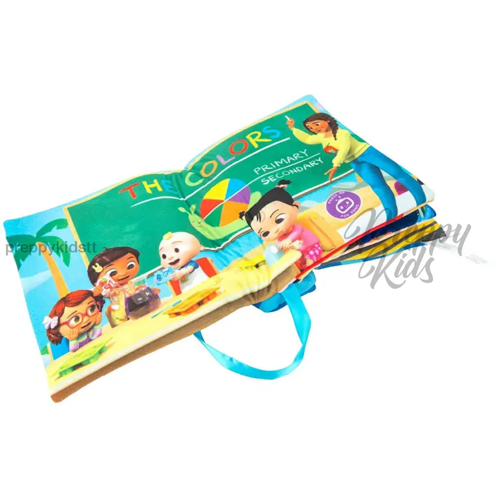 Cocomelon Fun Day At School Plush Book Plush Toys