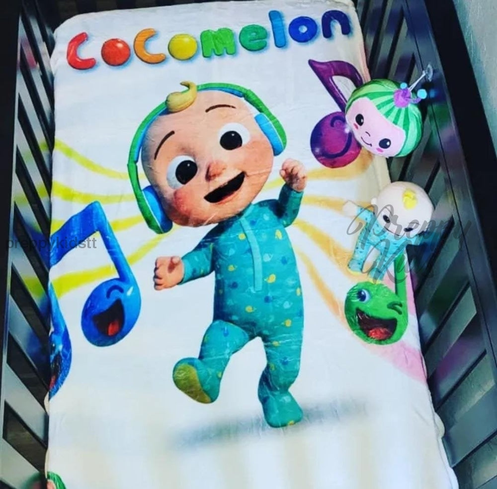 Cocomelon Jj Plush Blanket With Musical Plush Toys Toys