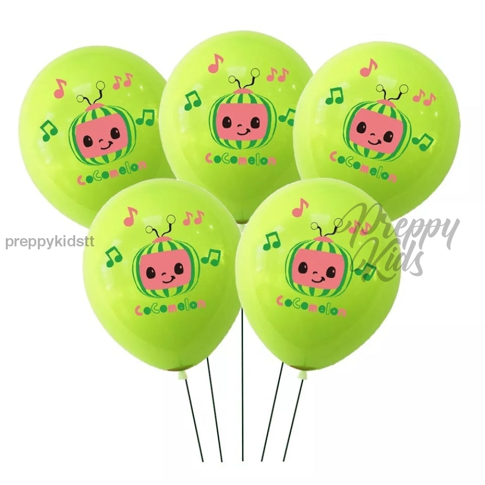 Cocomelon Party Decoration Package 4Th Edition With Tablecloth Decorations