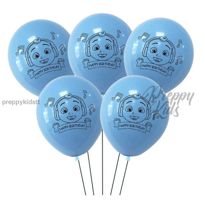Cocomelon Party Decoration Package 4Th Edition With Tablecloth Decorations