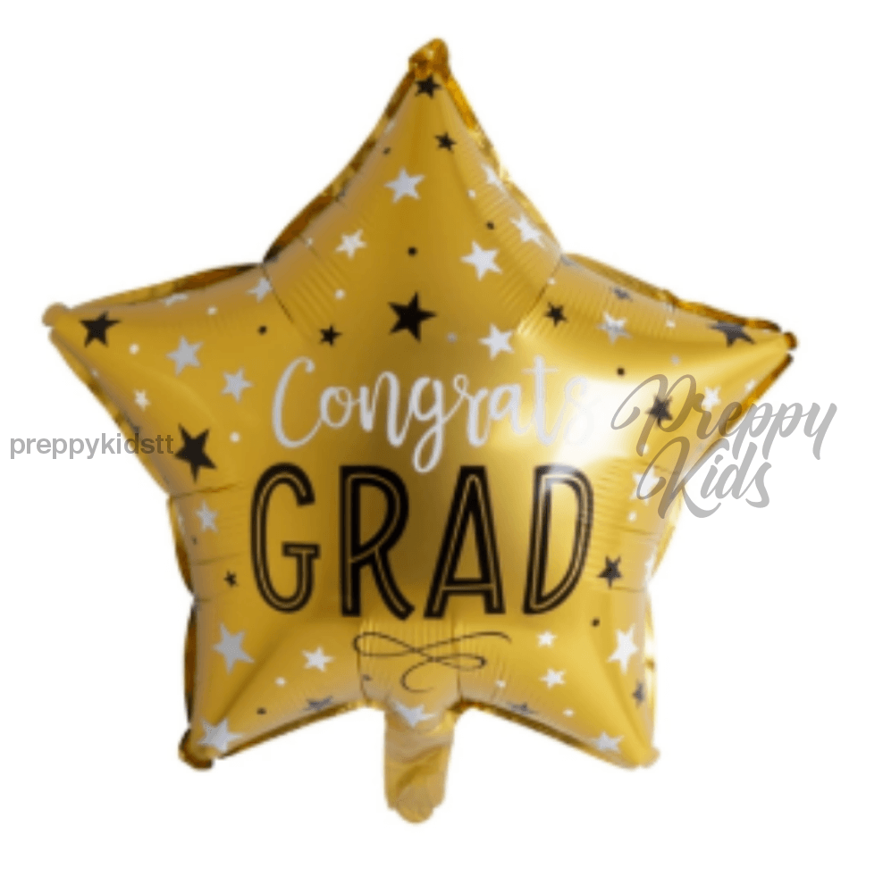 Congrats Gold 18Inch Foil Balloon Party Decorations