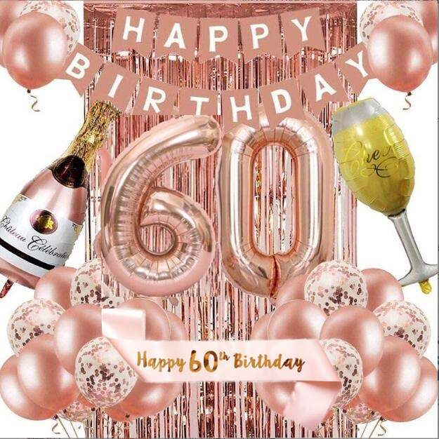 60th Birthday Party package