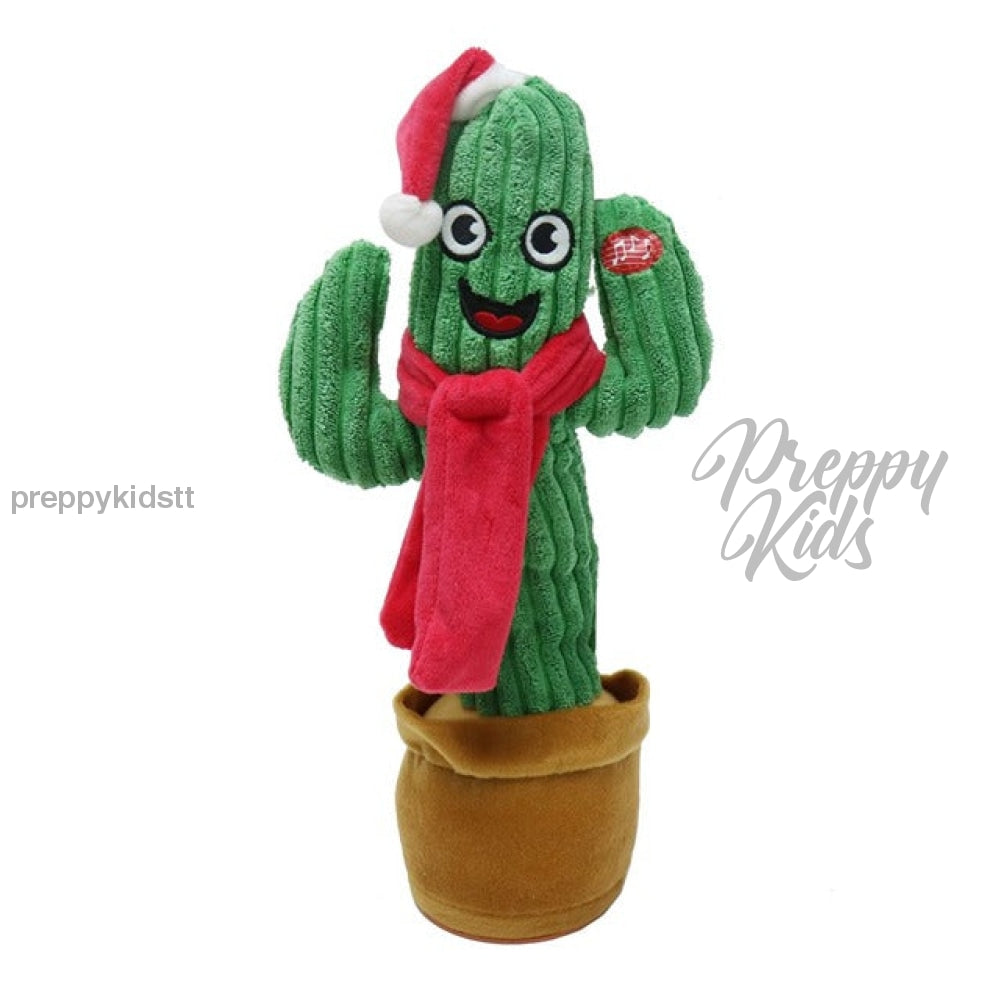 Dancing Christmas Cactus Sing &amp; Dance Plush Plush Toys