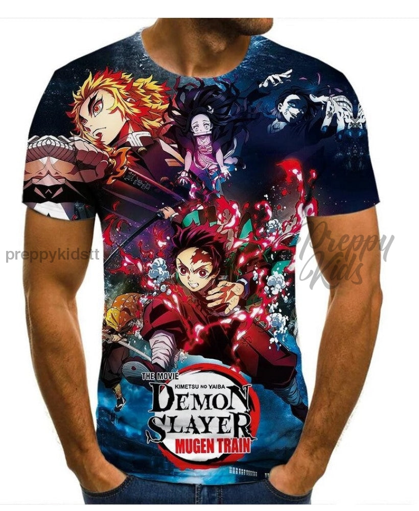 Demon Slayer Tshirt (All Start Crew) 3D Hoodies