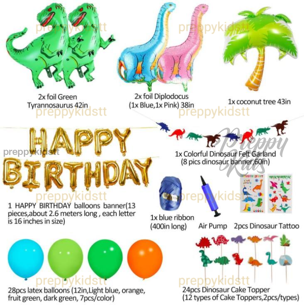 Dinosaur 2Nd Edition Party Decoration Package Decorations
