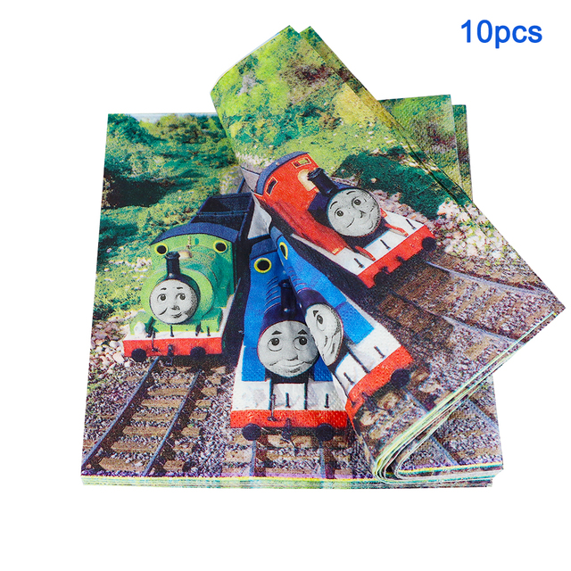 Thomas the Train Party decoration package 6 Kids Party Show package (78 Pcs)