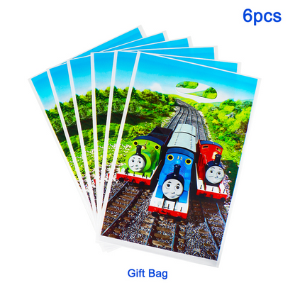 Thomas the Train Party decoration package 6 Kids Party Show package (78 Pcs)